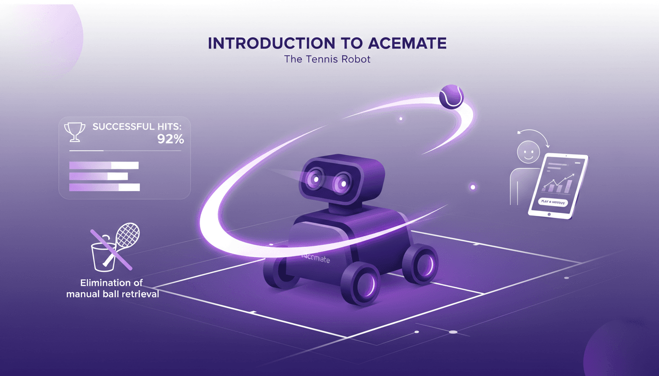 Acemate: Tennis Robot in Action
