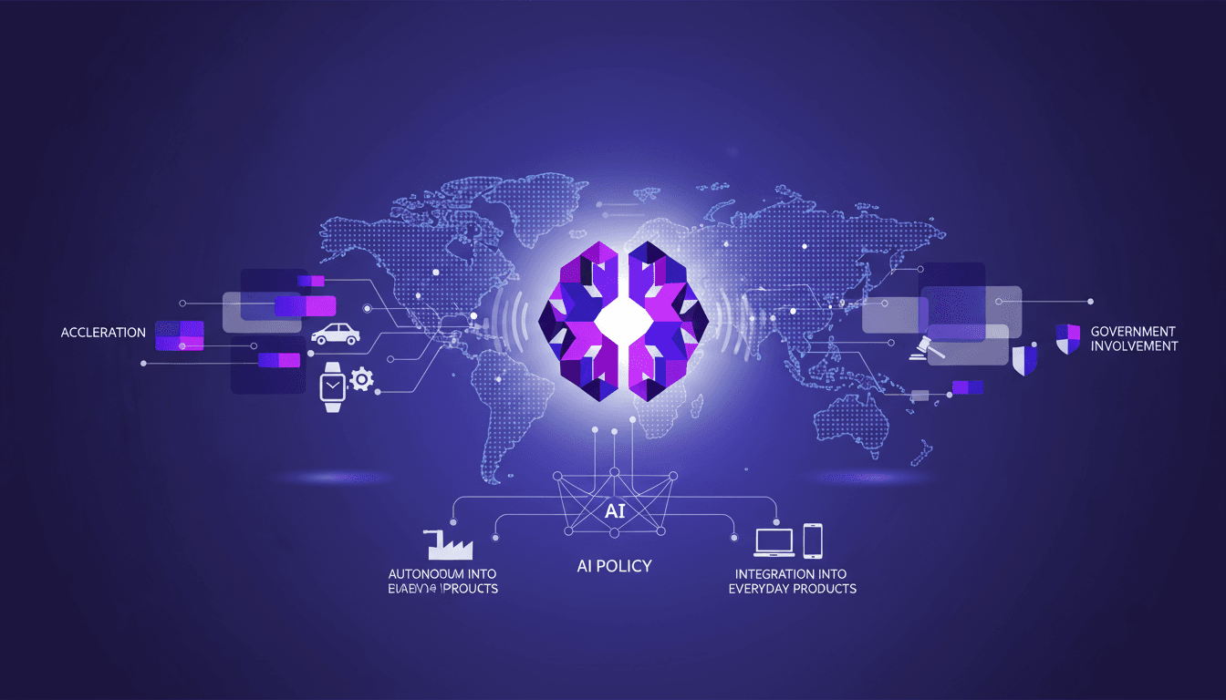 Modern illustration of AI diversity and global presence at CES 2026, highlighting regulatory challenges and geopolitical implications.