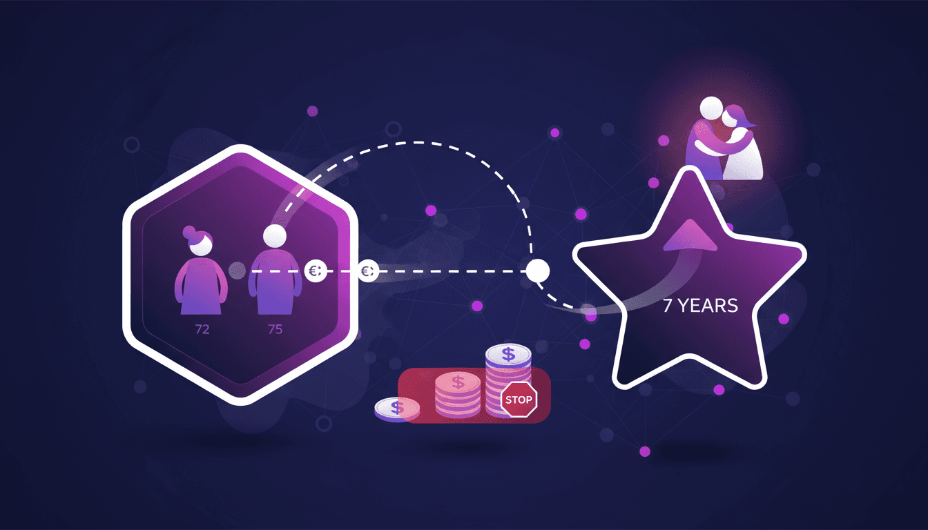 Modern illustration of the dream to move parents from Italy to America, highlighting family connections and financial barriers.