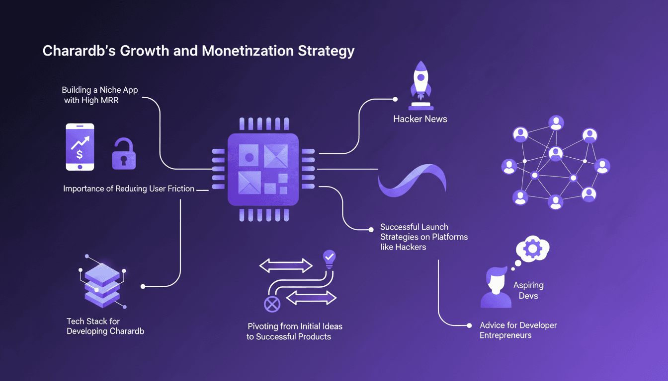 Building a Niche App to $9K MRR: Strategies & Tools