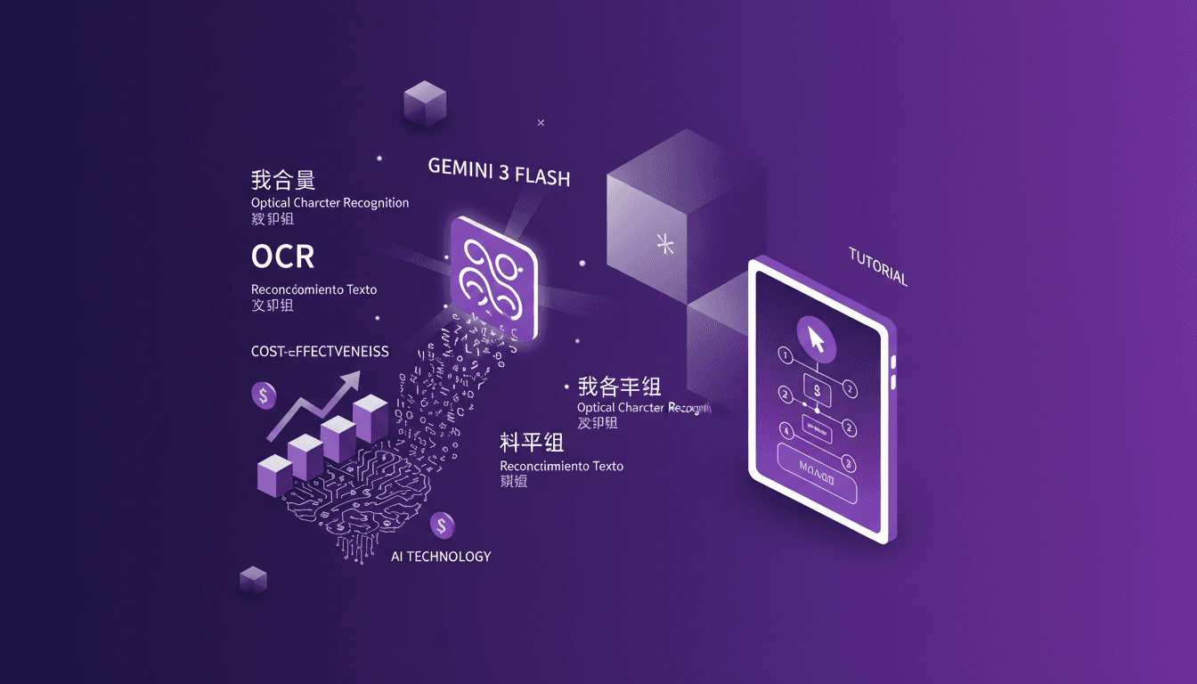 Cut Costs with Gemini 3 Flash OCR