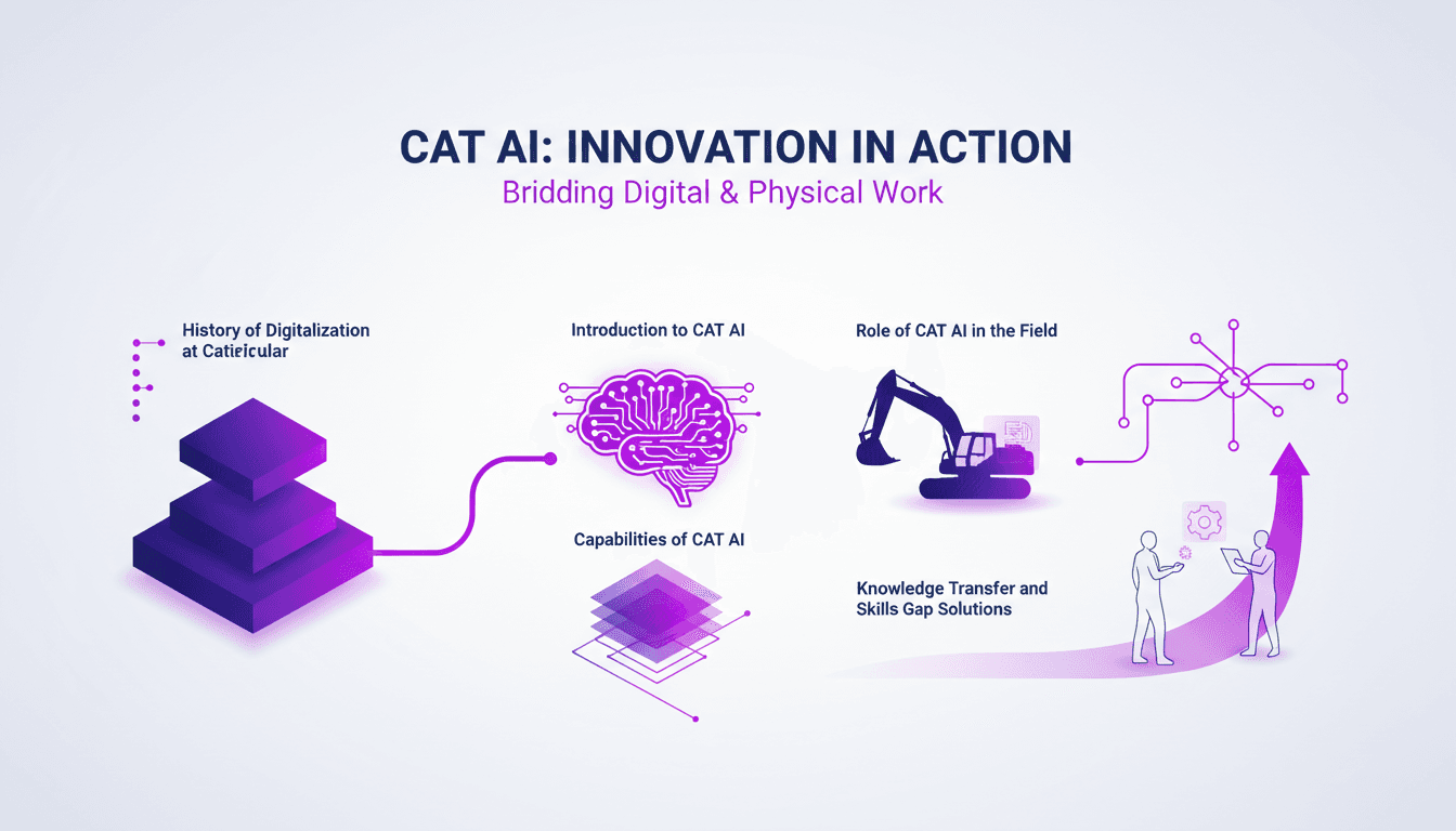 Digitalisation chez Caterpillar : Révolution Chantier