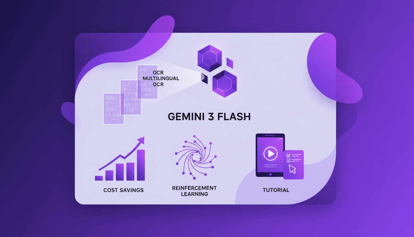 Harnessing Gemini 3 Flash: Cost Savings and OCR Performance