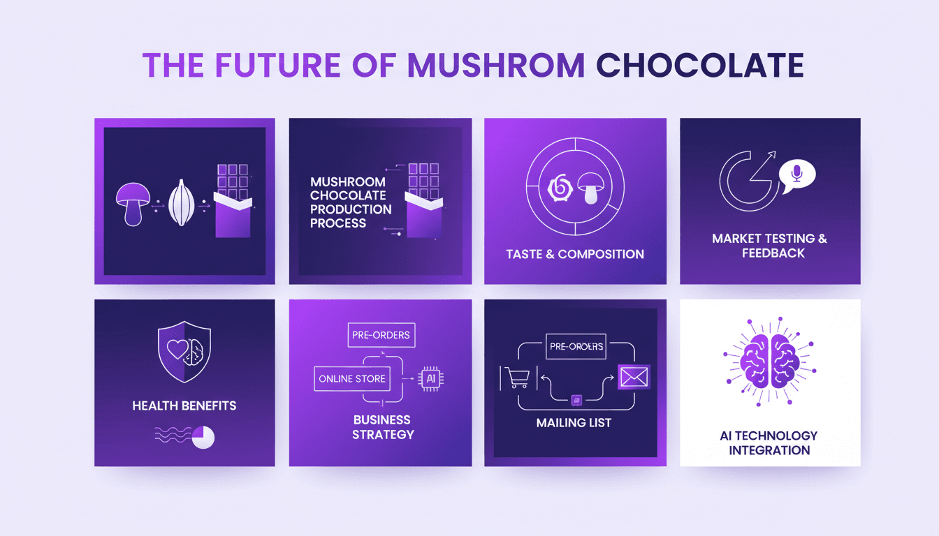 Mushroom Chocolate: Launching My Business