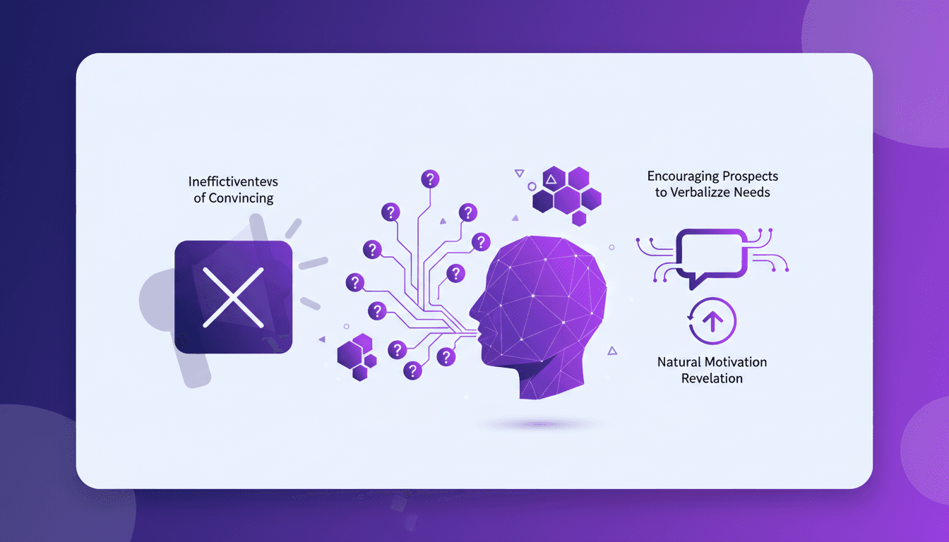 Motivations en Vente: Révéler, pas Convaincre
