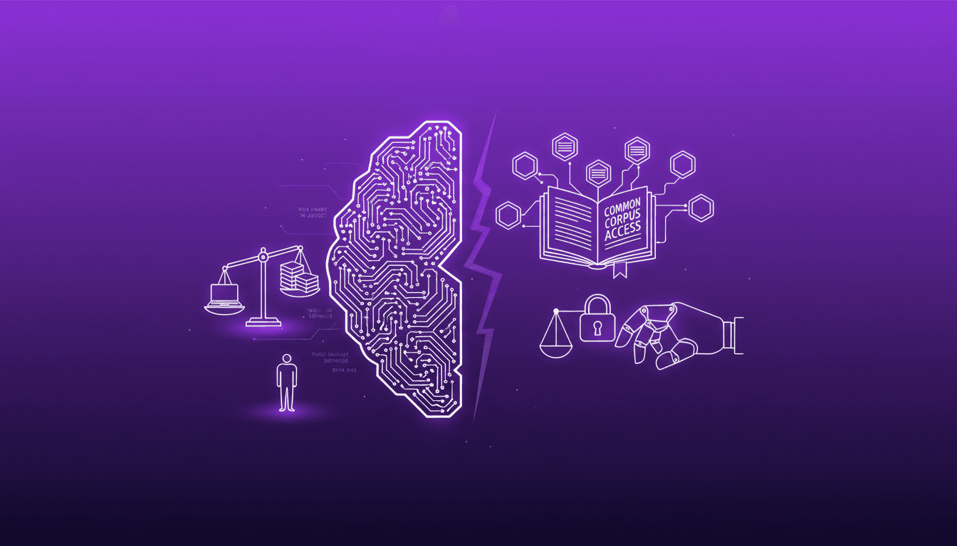 Illustration moderne représentant les disparités de justice dans l'industrie tech, cas Ron Swart, et équité en droits des données.