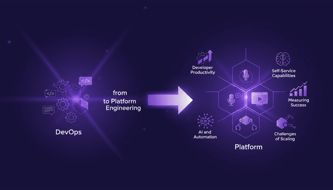 Transitioning from DevOps to Platform Engineering
